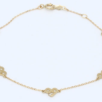 PULSERA ORO 10KL 1.0 PU10K13