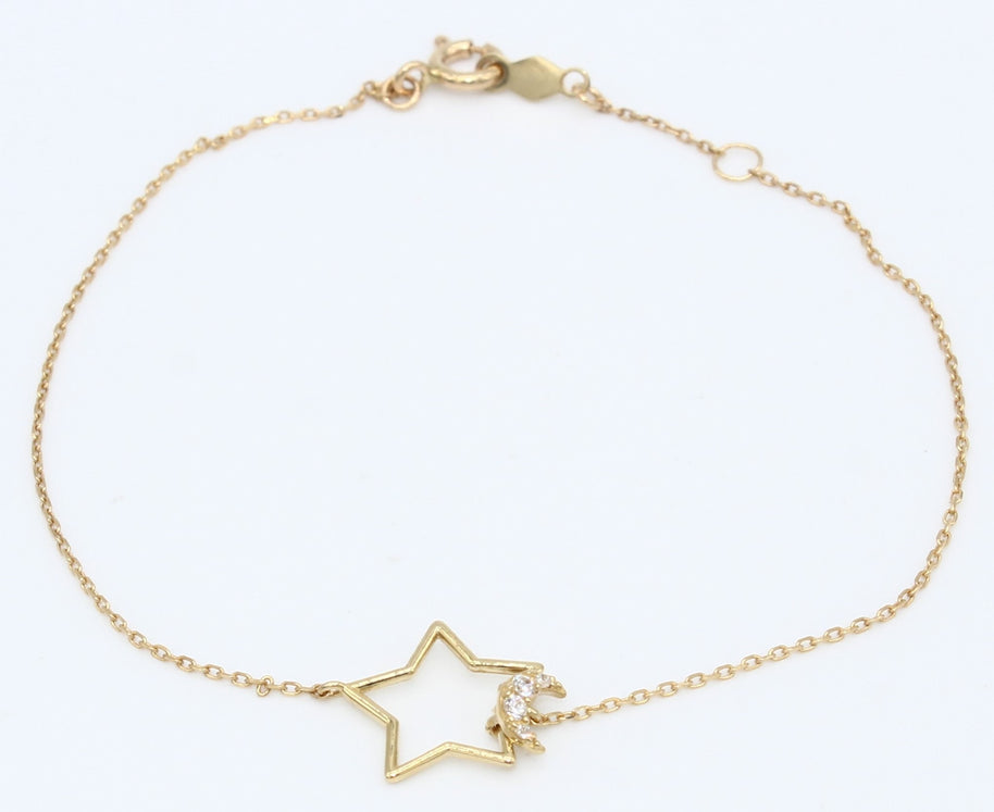PULSERA ORO 10KL 0.8 PU10K17