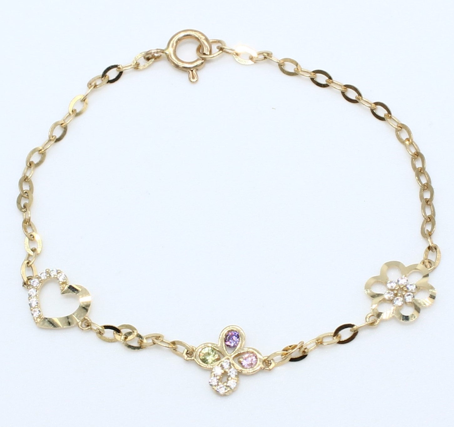 PULSERA PARA NIÑA ORO 10KL 1.0 PU10K38