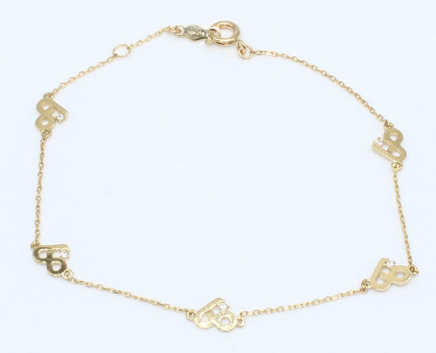 PULSERA ORO 10KL 1.0 PU10K41