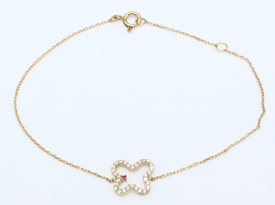 PULSERA ORO 10KL 0.8 PU10K45