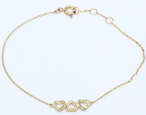 PULSERA PARA NIÑA ORO 10KL 0.6 PU10K50