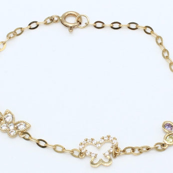 PULSERA PARA NIÑA ORO 10KL 1.1 PU10K51