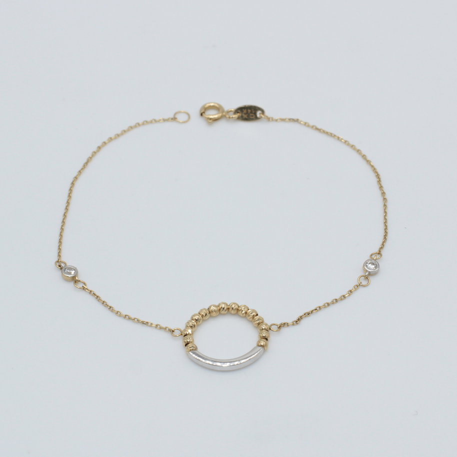 PULSERA ORO 14KL 1.5 PU14K3