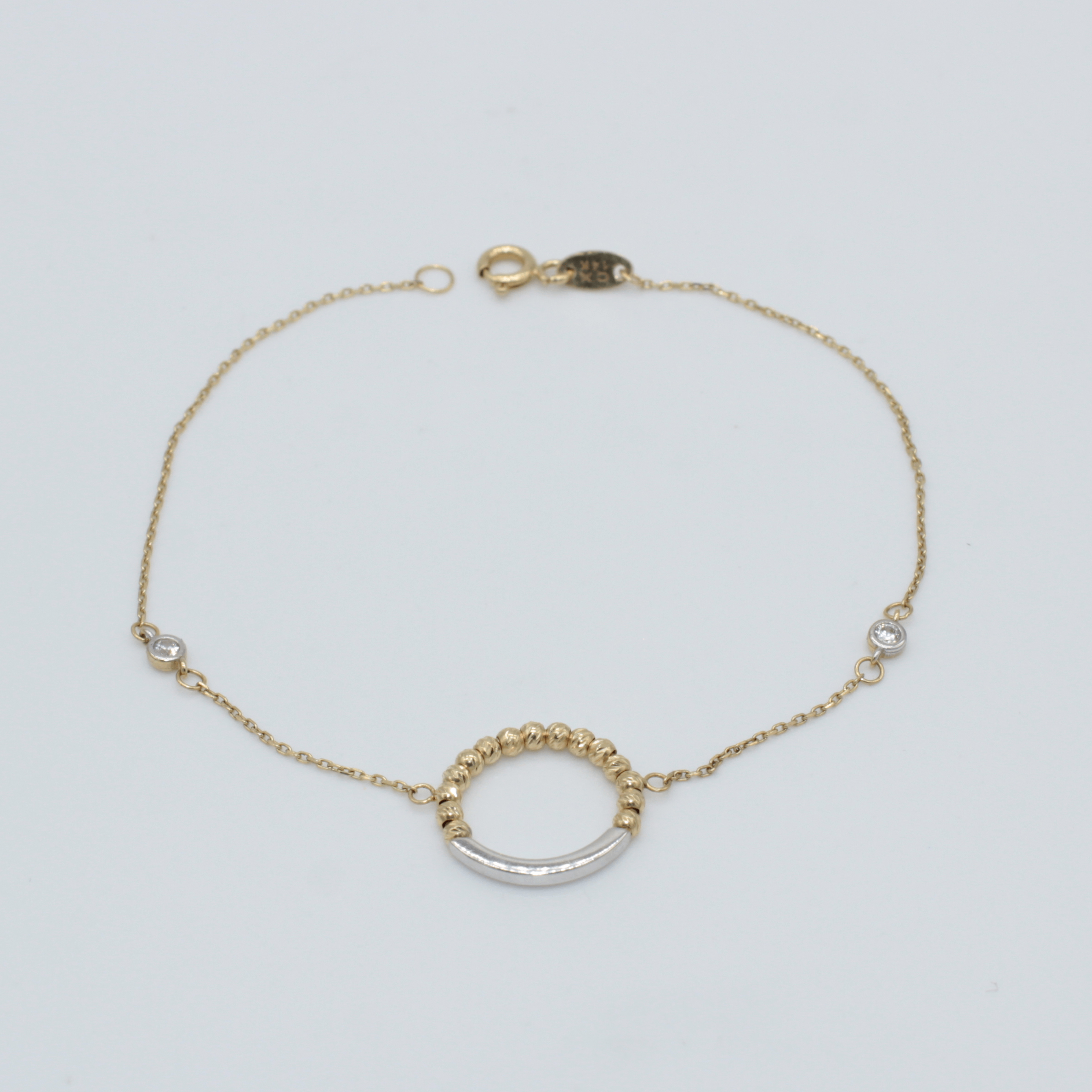 PULSERA ORO 14KL 1.5 PU14K3