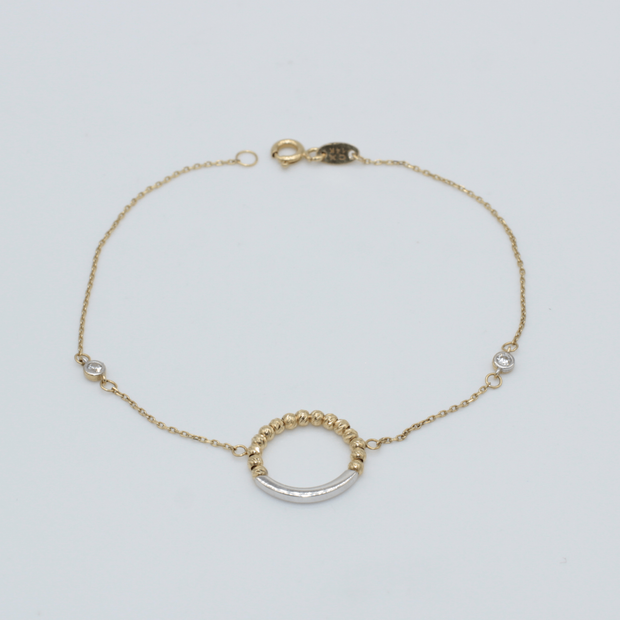 PULSERA ORO 14KL 1.5 PU14K3