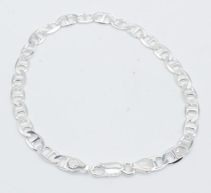 PULSERA PLATA PUL117 BAS 6.5