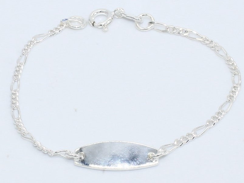 PULSERA NIÑO PLATA PUL42 ES 2.5