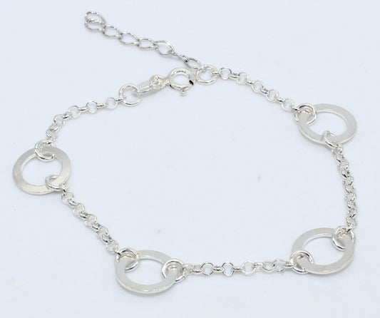 PULSERA PLATA PUL46 ES 2.8