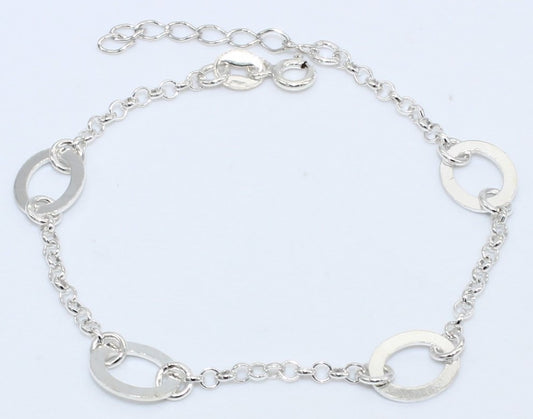 PULSERA PLATA PUL47 ES 2.6