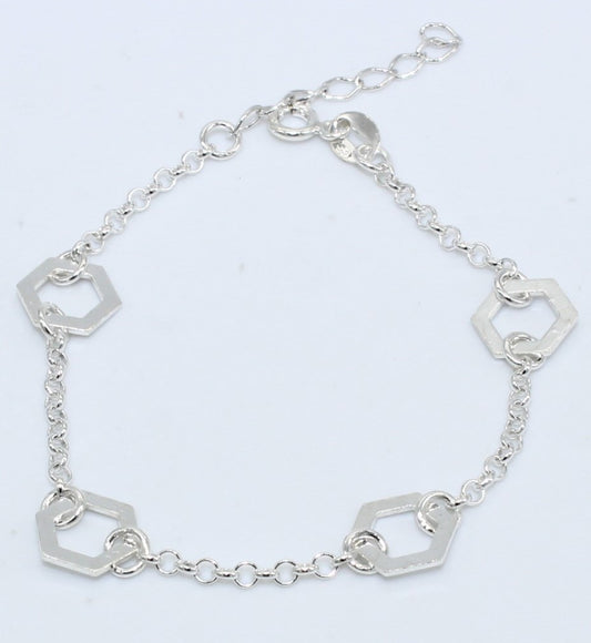 PULSERA PLATA PUL49 ES 2.8