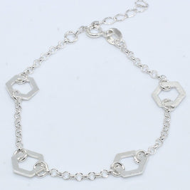 PULSERA PLATA PUL49 ESP 2.8