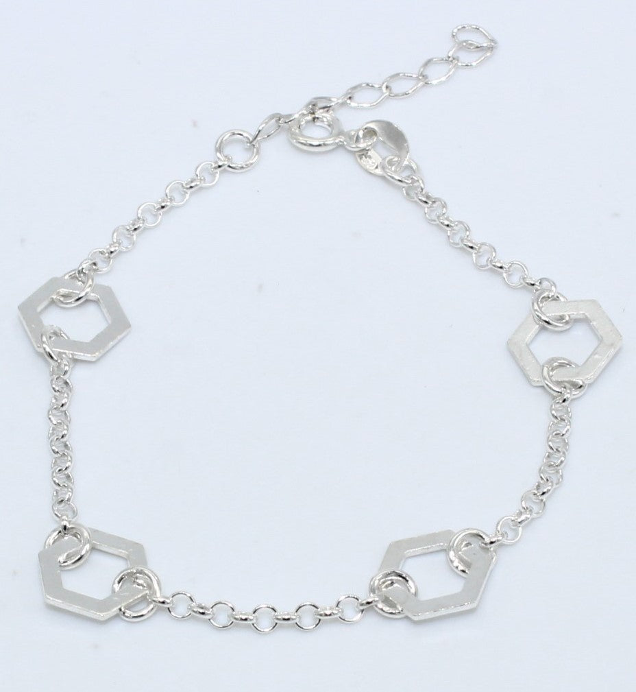 PULSERA PLATA PUL49 ESP 2.8