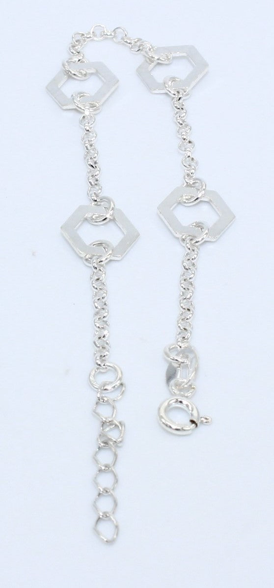 PULSERA PLATA PUL49 ESP 2.8