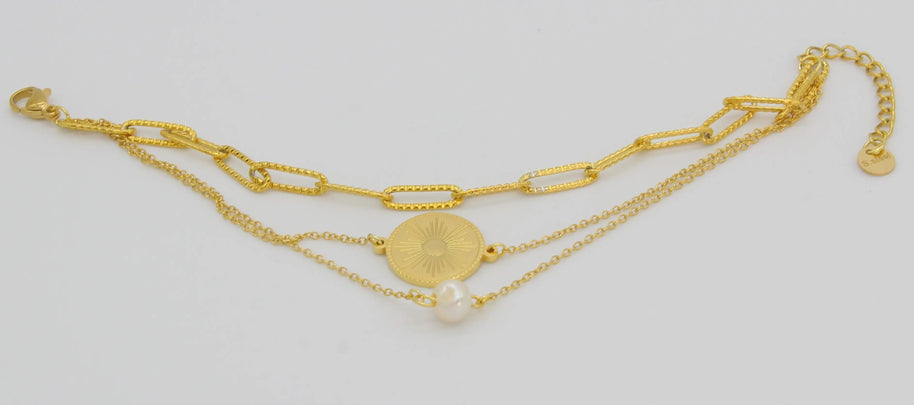 PULSERA ACERO BPD AJ 098 Lalú Joyas