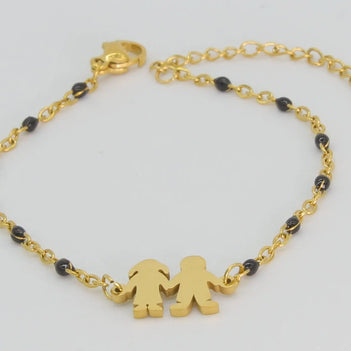 PULSERA ACERO BPD BS 052 Lalú Joyas