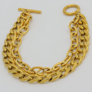 PULSERA ACERO BPD BU 021 Lalú Joyas