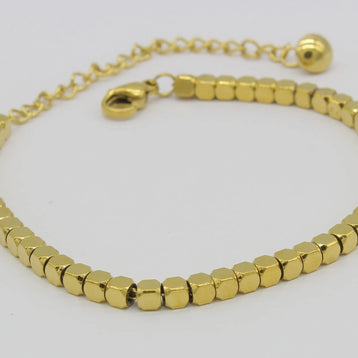 PULSERA ACERO BPD BU 031 Lalú Joyas