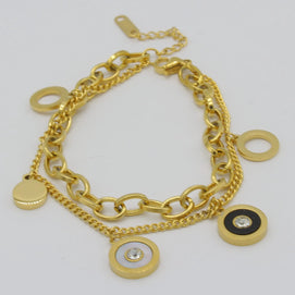 PULSERA ACERO BPD BY 009 Lalú Joyas