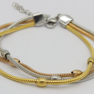 PULSERA ACERO BPD BY 011 Lalú Joyas