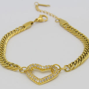 PULSERA ACERO BPD EO 038 Lalú Joyas