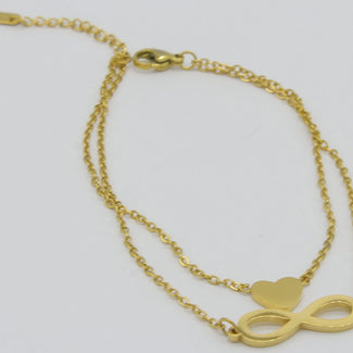 PULSERA ACERO BTD CT 001 Lalú Joyas