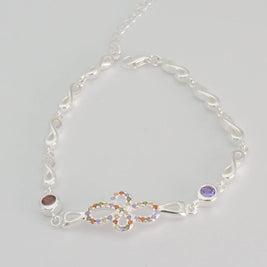 PULSERA PLATA PUL3 SUP 7.2 Lalú Joyas