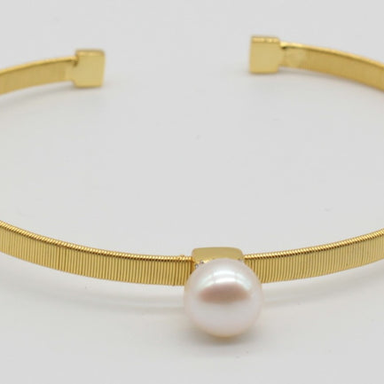 PULSERA CON PERLA Y PLATA PUPERVG34