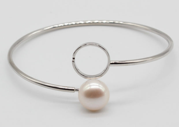 PULSERA PERLA Y PLATA PUPERVG35