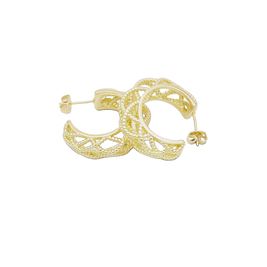 ARETES CHAPA DE ORO R-26490001