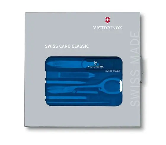 SWISSCARD AZUL TRANSPARENTE 0.7122.T2