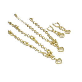 JUEGO CHAPA DE ORO TH-05980001
