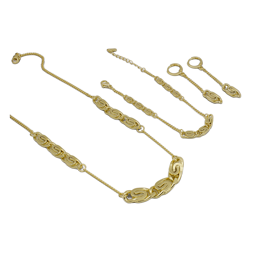 JUEGO CHAPA DE ORO TH-06490001