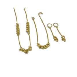 JUEGO CHAPA DE ORO TH-06610001