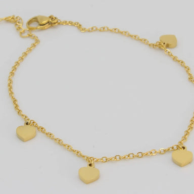 TOBILLERA ACERO BTD AK 004 Lalú Joyas