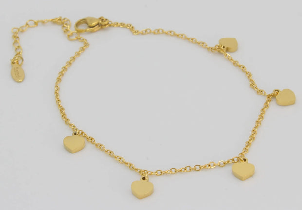 TOBILLERA ACERO BTD AK 004 Lalú Joyas