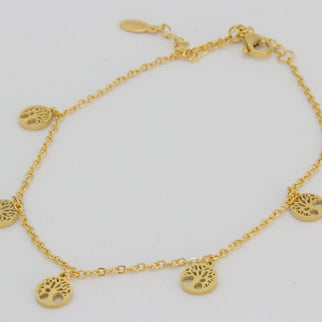 TOBILLERA ACERO BTD AK 005 Lalú Joyas