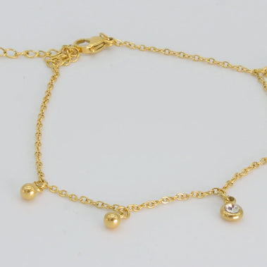 TOBILLERA ACERO BTD AK 006 Lalú Joyas