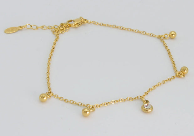 TOBILLERA ACERO BTD AK 006 Lalú Joyas