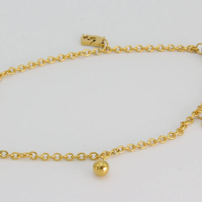 TOBILLERA ACERO BTD BS 010 Lalú Joyas
