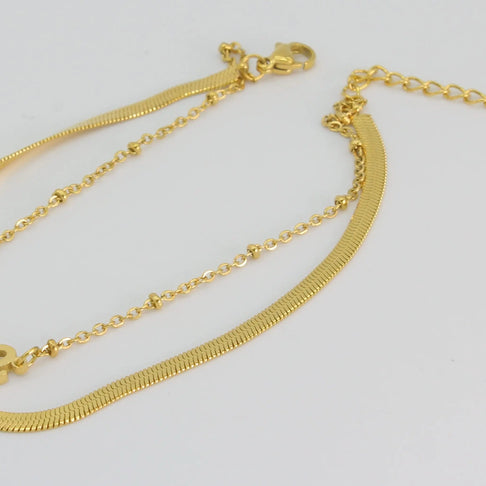 TOBILLERA ACERO BTD BS 013 Lalú Joyas