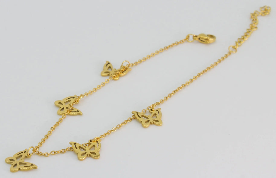 TOBILLERA ACERO BTD BU 001 Lalú Joyas