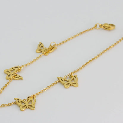 TOBILLERA ACERO BTD BU 001 Lalú Joyas