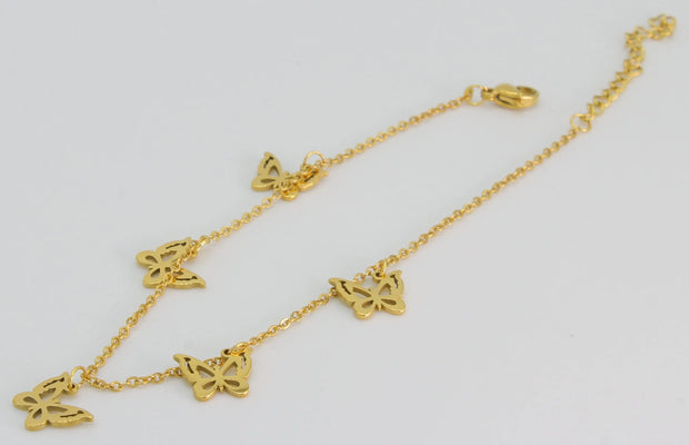 TOBILLERA ACERO BTD BU 001 Lalú Joyas