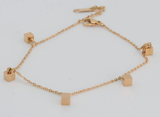 TOBILLERA ACERO BTD DH 006 Lalú Joyas