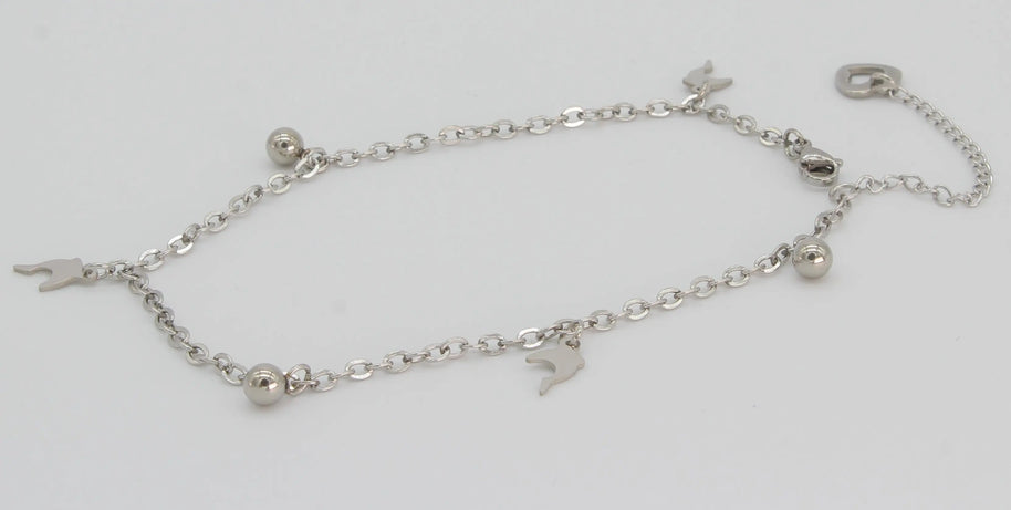 TOBILLERA ACERO BTD EJ 006 Lalú Joyas