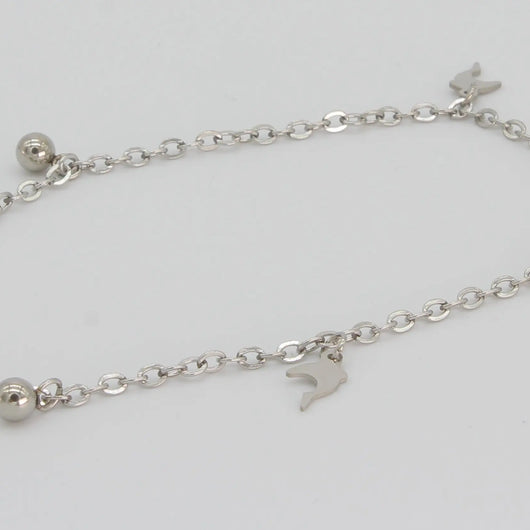 TOBILLERA ACERO BTD EJ 006 Lalú Joyas