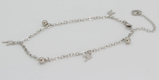 TOBILLERA ACERO BTD EJ 006 Lalú Joyas