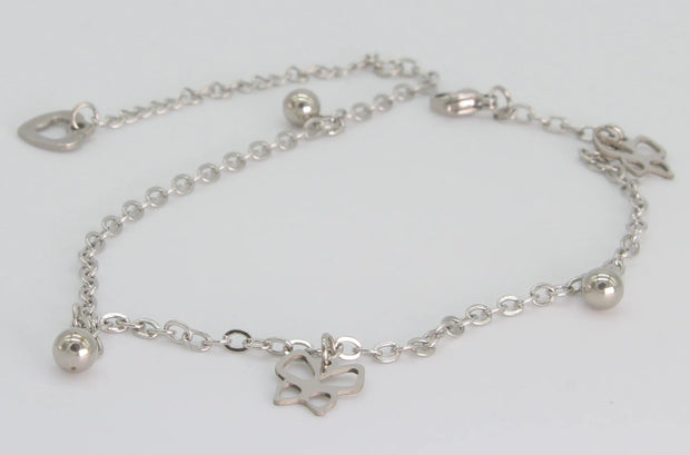 TOBILLERA ACERO BTD EJ 031 Lalú Joyas