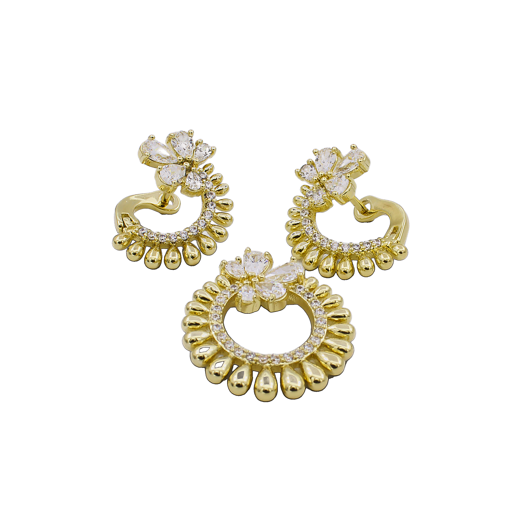 JUEGO ARETES Y DIJE XUPING X001006644